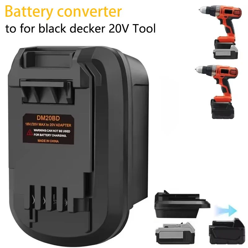 Black+Decker Tool Cordless - محول أدوات بلاك ديكر لبطاريات ديوالت