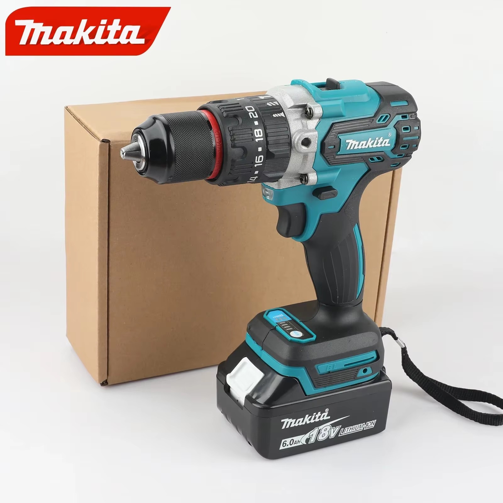 Makita Drill Ddf484 - ماكيتا DDF487 مثقاب كهربائي لاسلكي بدون