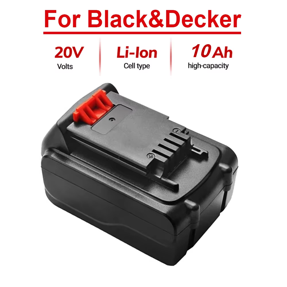 Black+Decker Tool Cordless - بطارية بديلة 20 فولت 10 أمبير