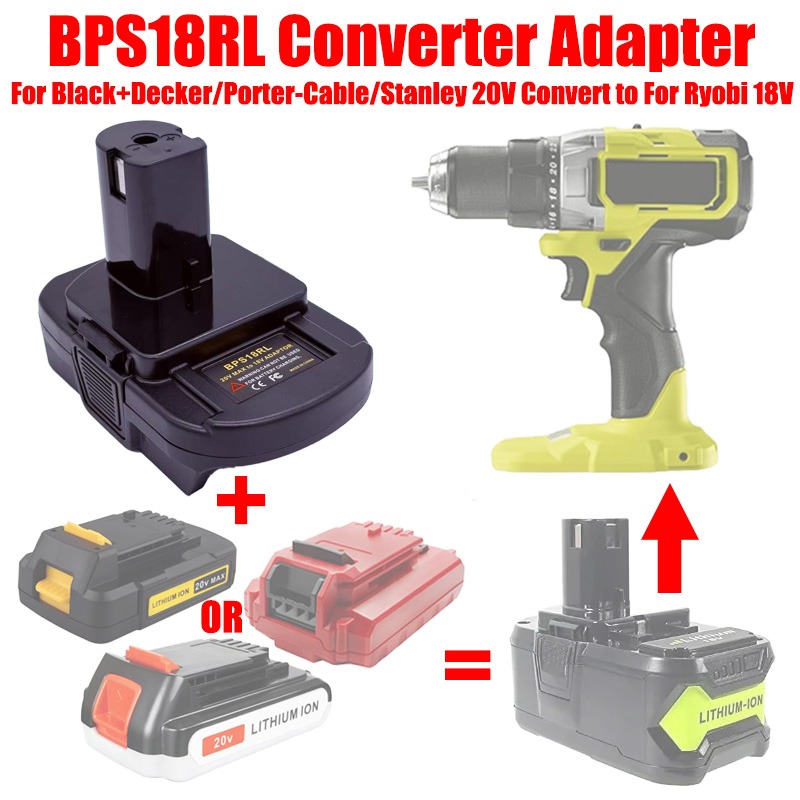 محول بطارية ALASICKA BPS18RL ل - مراجعة Black+Decker Tool Cordless وسعره