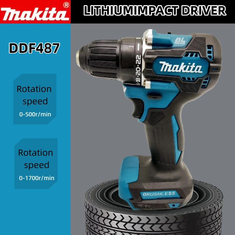ماكيتا DDF487 مثقاب كهربائي لا - مراجعة Makita Drill Ddf484 وسعره