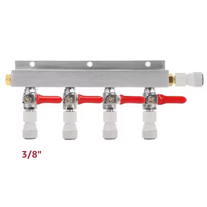 موزع غاز رباعي الاتجاهات من IM - مراجعة Push Fit Connector وسعره