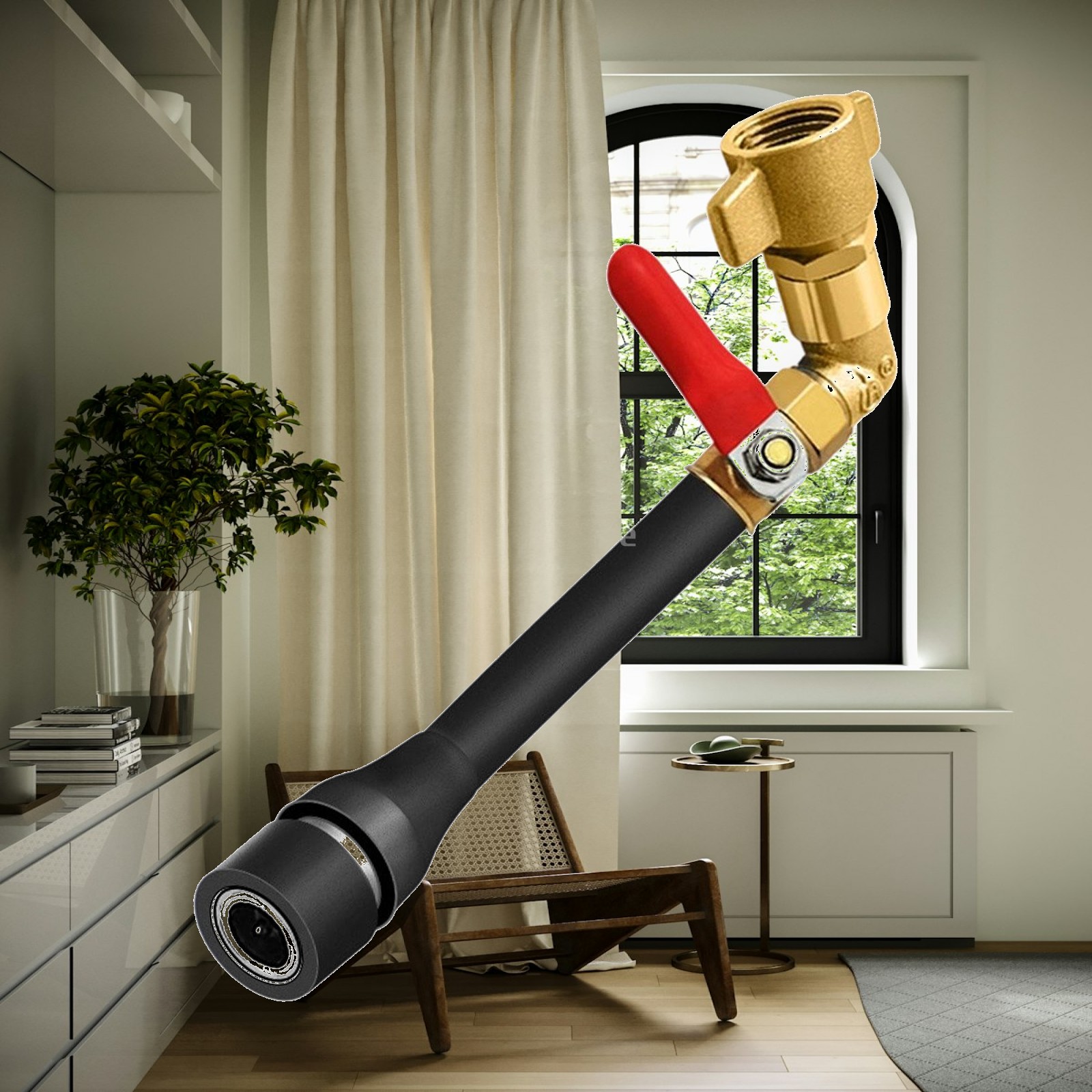 وصلات نحاسية لمنفذ خزان الهواء - مراجعة Compression Fitting Brass وسعره
