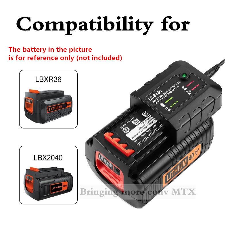 شاحن بطاريات ليثيوم أيون 36 فو - مراجعة Black+Decker Tool Cordless وسعره