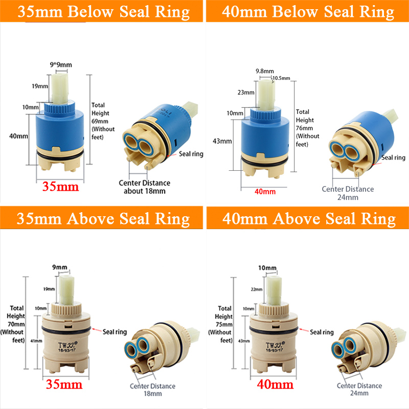الحنفية خلط عالية بكرة صمام ،  - مراجعة Shower Valve Cartridge وسعره