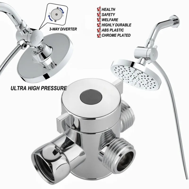 صمام تحويل G1/2 الفاصل 2 أو 3  - مراجعة Shower Valve Cartridge وسعره